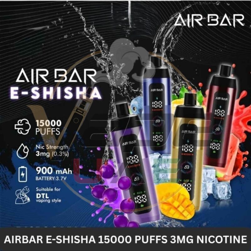Airbar E-shisha 15000 puffs