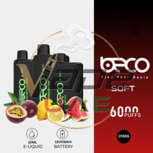 BECO Soft 6000 puffs 20MG Disposable Vape