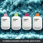 Flerbar Baymax 3500 puffs 0mg disposable vape in Dubai