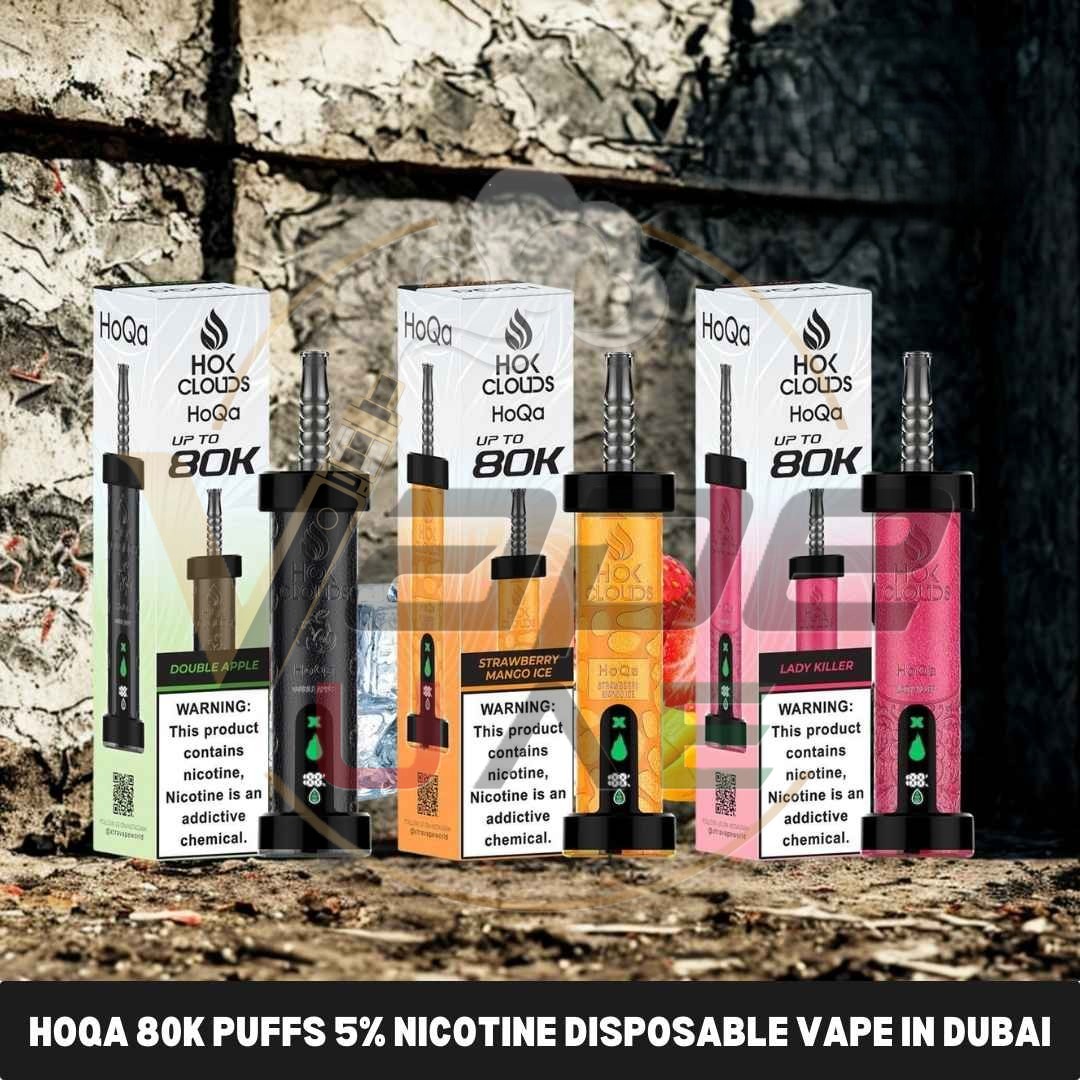 Vape Store Web - HoQa 80k puffs 5% nicotine Disposable Vape in Dubai Hok clouds HoQa 80k puffs 50mg Buy in Dubai,UAE - Image 1