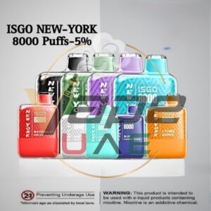 Isgo New York 8000 Puffs