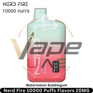 Nerd-Fire-10000-Puffs-Watermelon-Bubblegum-Flavors-20MG