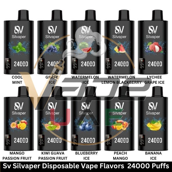 Sv-Silvaper-Disposable-Vape-Flavors-24000-Puffs SILVAPER 24000 Puffs