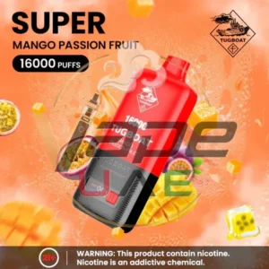 Tugboat Super 16000 puffs Pod Cartridges 50mg Nicotine in th UAE - Image 4