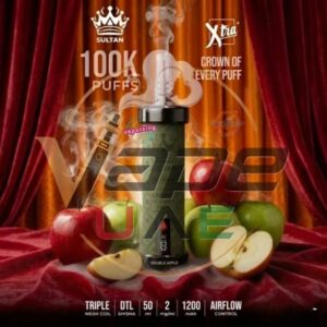 XTRA-SULTAN-100K-Puffs-DTL-Shisha-Double-Apple-600x600