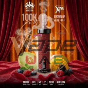 Xtra Sultan shisha Dtl 100k puffs 2mg nicotine Buy in Dubai - Image 6