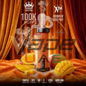 Xtra Sultan shisha Dtl 100k puffs 2mg nicotine Buy in Dubai - Image 8