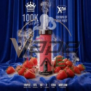 XTRA-SULTAN-100K-Puffs-DTL-Shisha-Strawberry-600x600