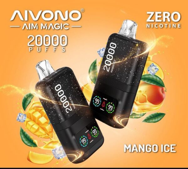 AIVONO-AIM-MAGIC-20K-MANGO-ICE-1.jpg Aivono Aim Magic 20000 Puffs Zero (0%) Nicotine Disposable vape
