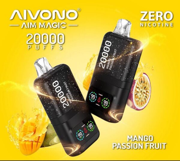 AIVONO-AIM-MAGIC-20K-MANGO-PASSION-FRUIT-1.jpg Aivono Aim Magic 20000 Puffs Zero (0%) Nicotine Disposable vape