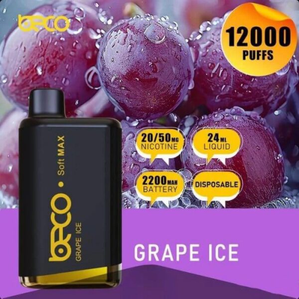 Beco Soft Max 12000 Puffs 20MG Nicotine Disposable
