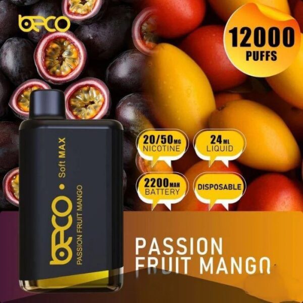 Beco Soft Max 12000 Puffs 20MG Nicotine Disposable