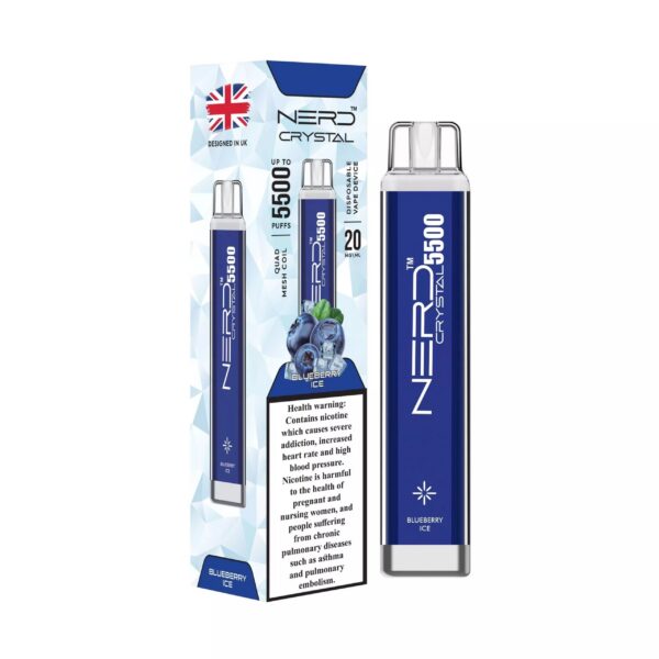 BLUE-BERRRY-ICE-Buy-NERD-Crystal-Disposable-in-Dubai-NERD-5500-Crystal-Disposable-Dubai-NERD-5500-UAE-NERD-Crystal-5500-Vape-Shop-near-me-scaled-2.jpg NERD Crystal 5500 Puffs 2% Nicotine Disposable vape