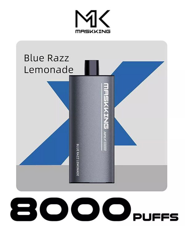BLUE-RAZZ-LEMONADE-Buy-MASKKING-Apex-Disposable-in-UAE-Maskking-8000-Puffs-APEX-Disposable-Vape-in-Dubai-MASKKING-APEX-8000-Puffs-shop-near-me MASKKING Apex Disposable 8000 Puffs Rechargeable Vape