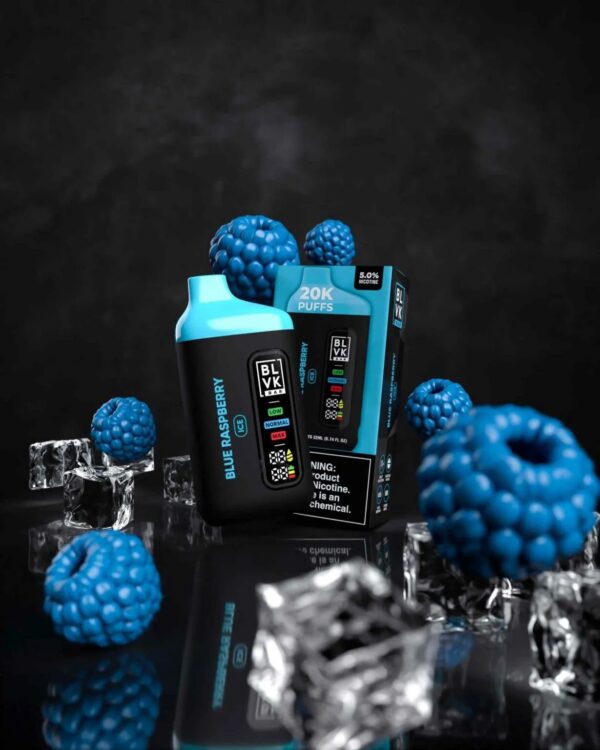 BLVK-BAR-20000-Puffs-Price-in-Dubai-BLUE-RASPBERRY-1229x1536 BLVK Bar 20000 Puffs 50mg Nicotine Disposable Vape