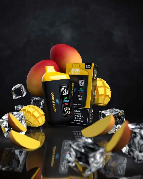 BLVK-BAR-20000-Puffs-Price-in-Dubai-JUICY-MANGO-1229x1536 BLVK Bar 20000 Puffs 50mg Nicotine Disposable Vape