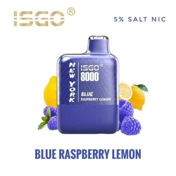 Isgo New York 8000 Puffs 50MG Nicotine Disposable Vape