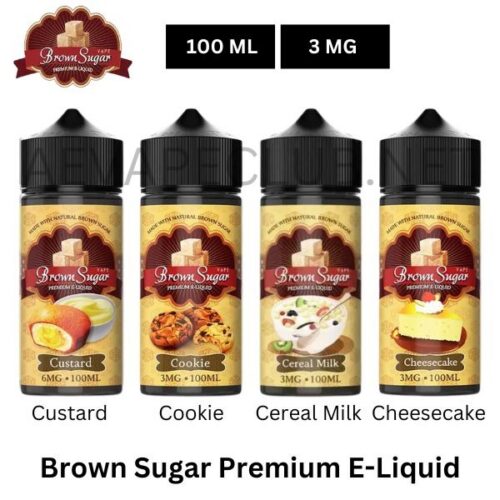BROWN SUGAR 3MG nicotine 100ML E-Liquid