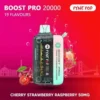 CHERRY-STRAWBERRY-RASPBERRY PYNE POD Boost Pro 20000 Puffs 50MG Disposable Vape