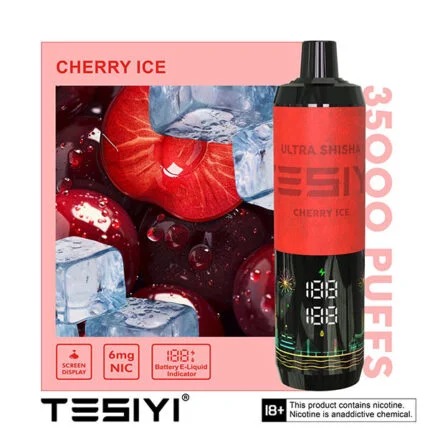 Cherry-Ice-430x430 TESIYI ULTRA SHISHA 35000 PUFFS 6MG NICOTINE