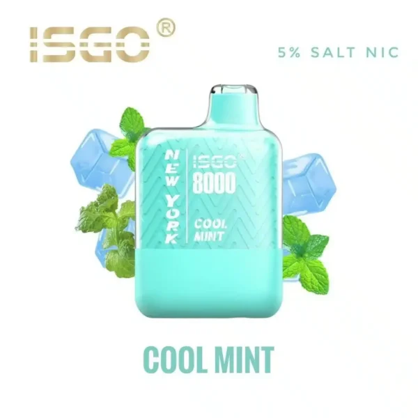 Isgo New York 8000 Puffs 50MG Nicotine Disposable Vape