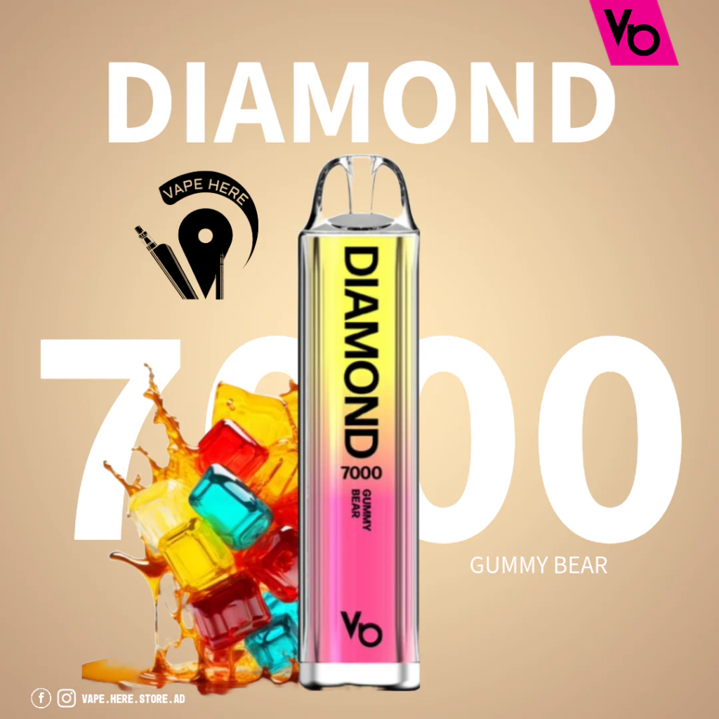 Vapes Bars Diamond 7000 Puffs 2Omg Nicotine
