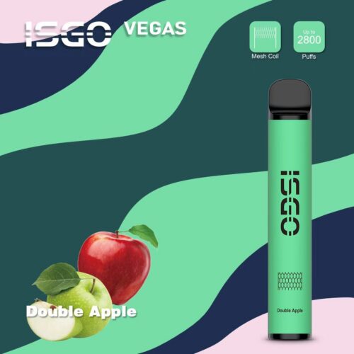 Double-Apple ISGO VEGAS 2800Puffs 20mg nicotine disposable vape