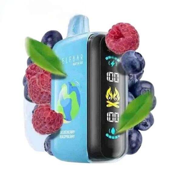 ELF-BAR-Raya-D3-25000-Puffs-50MG-Disposable-Vape-Blueberry-Raspberry-1.jpg ELF BAR Raya D3 25000 Puffs 50MG NICOTINE