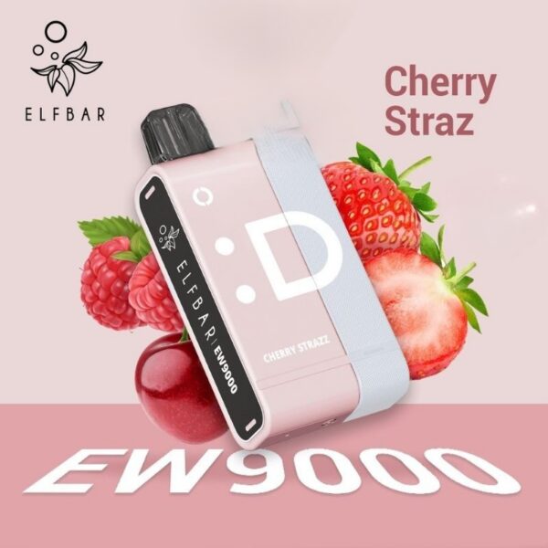 Elfbar-Ew9000-puffs-starter-kit-50mg-nicotine-Cherry-Strazz.jpg Elfbar Ew9000 puffs starter kit 50mg nicotine disposable vape