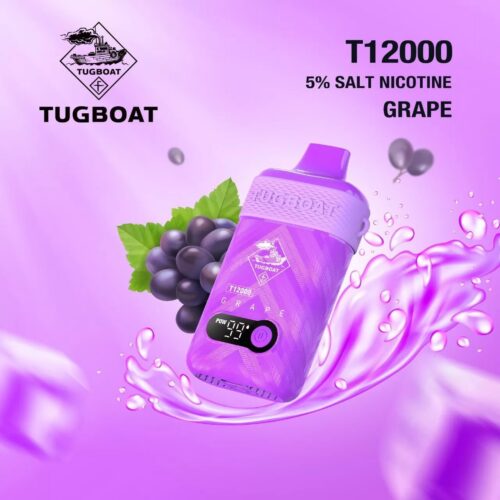 Tugboat T12000 puffs 50 MG rechargeable vape