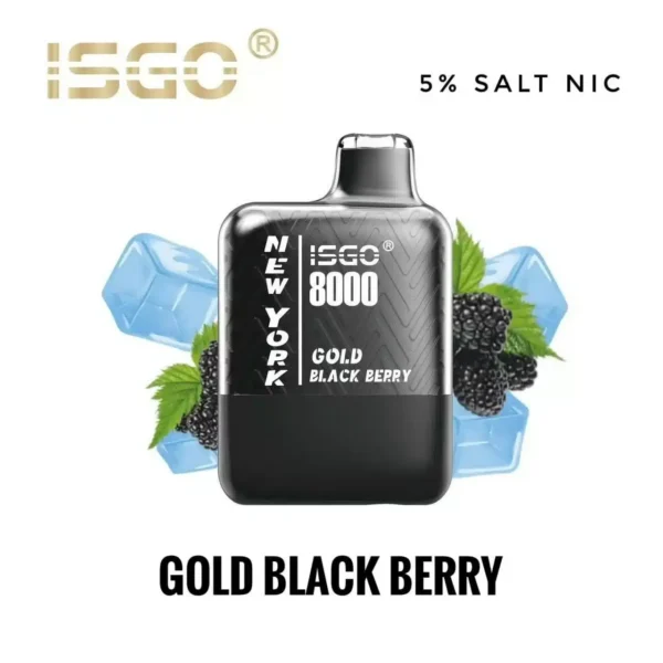 Isgo New York 8000 Puffs 50MG Nicotine Disposable Vape