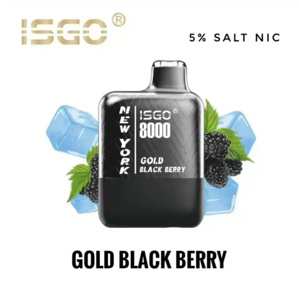 Isgo New York 8000 Puffs 50MG Nicotine Disposable Vape