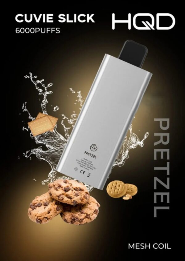 HQD-Cuvie-Slick-6000-Puffs-Pretzel.jpg Hqd Cuvie Slick 6000 Puffs 20MG nicotine