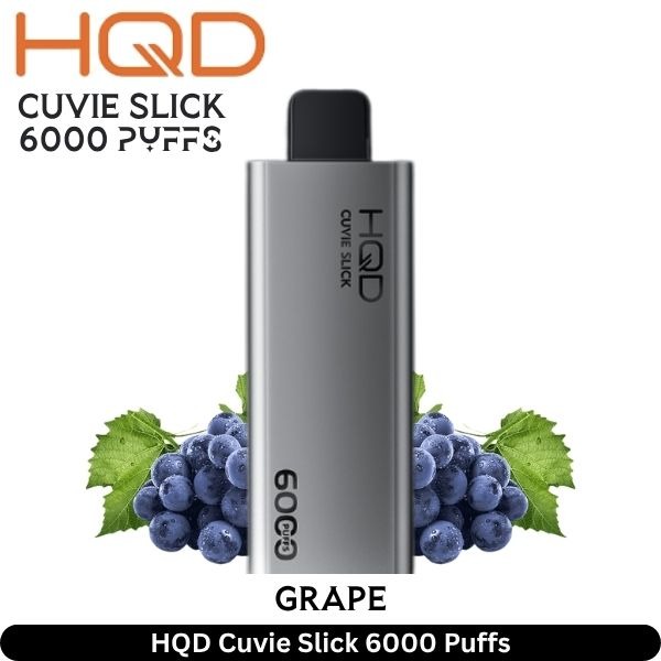 HQD-Cuvie-Slick-Grape-6000-Puffs-1.jpg Hqd Cuvie Slick 6000 Puffs 20MG nicotine
