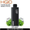 HQD-Cuvie-Slick-Ice-Mint-6000-Puffs-1.jpg Hqd Cuvie Slick 6000 Puffs 20MG nicotine