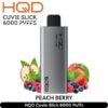 HQD-Cuvie-Slick-Peach-Berry-6000-Puffs.jpg Hqd Cuvie Slick 6000 Puffs 20MG nicotine