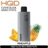 HQD-Cuvie-Slick-Pineapple-6000-Puffs-1.jpg Hqd Cuvie Slick 6000 Puffs 20MG nicotine