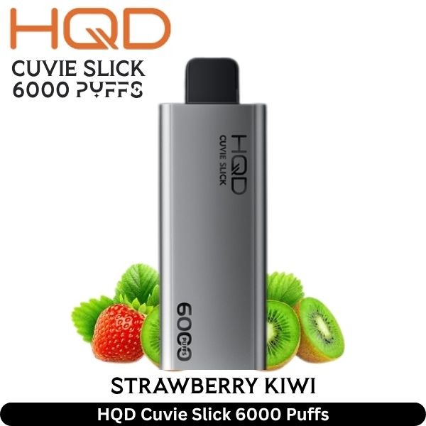HQD-Cuvie-Slick-Strawberry-Kiwi-6000-Puffs-1.jpg Hqd Cuvie Slick 6000 Puffs 20MG nicotine