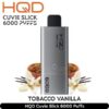 HQD-Cuvie-Slick-Tobacco-Vanilla-6000-Puffs-1.jpg Hqd Cuvie Slick 6000 Puffs 20MG nicotine