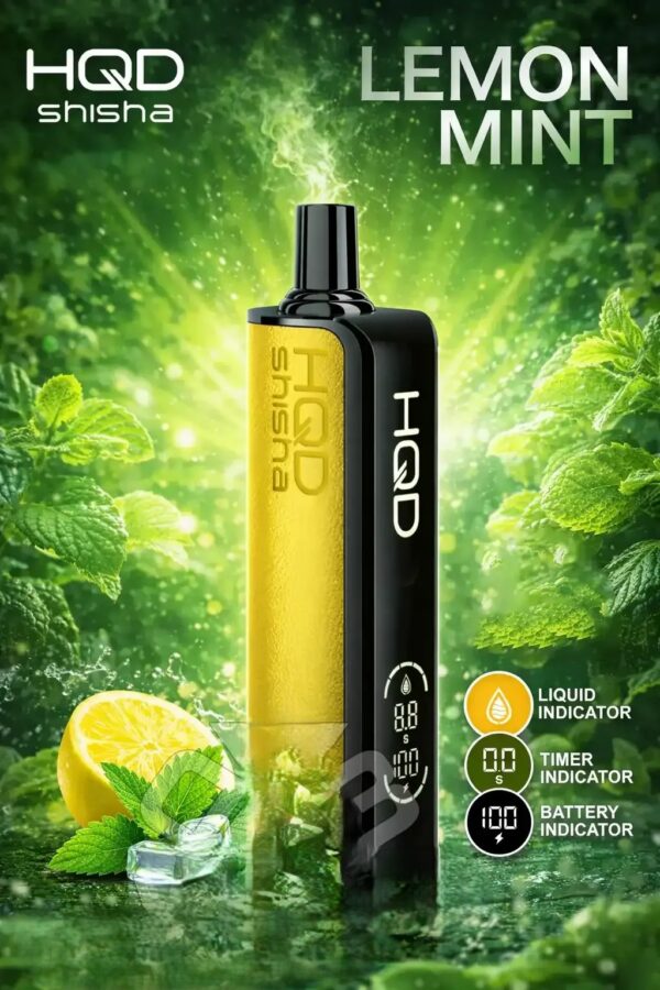 HQD-Shisha-20000-Puffs-Lemon-Mint.jpg HQD Shisha 20000 Puffs 3mg