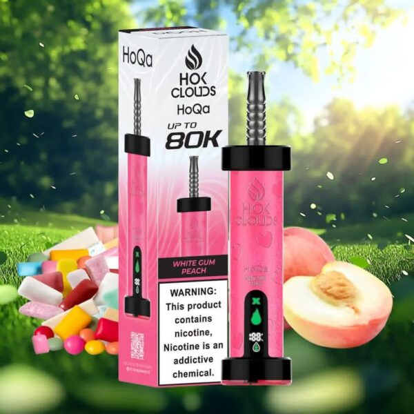 HoQa-Hok-Clouds-White-Gum-Peach.jpg Hok clouds HoQa 80k puffs 50mg