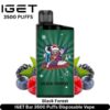 IGET-Bar-3500-Puffs-Black-Forest-Disposable-Vape-1-1.jpg IGET Bar 3500 Puffs 50MG Nicotine Disposable Vape