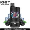 IGET-Bar-3500-Puffs-Blackberry-Ice-Disposable-Vape-1-1.jpg IGET Bar 3500 Puffs 50MG Nicotine Disposable Vape