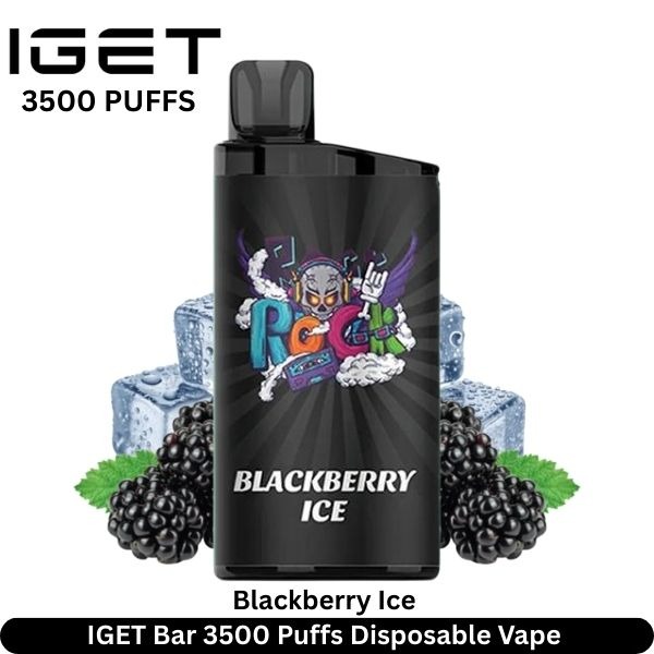 IGET-Bar-3500-Puffs-Blackberry-Ice-Disposable-Vape-1-1.jpg IGET Bar 3500 Puffs 50MG Nicotine Disposable Vape