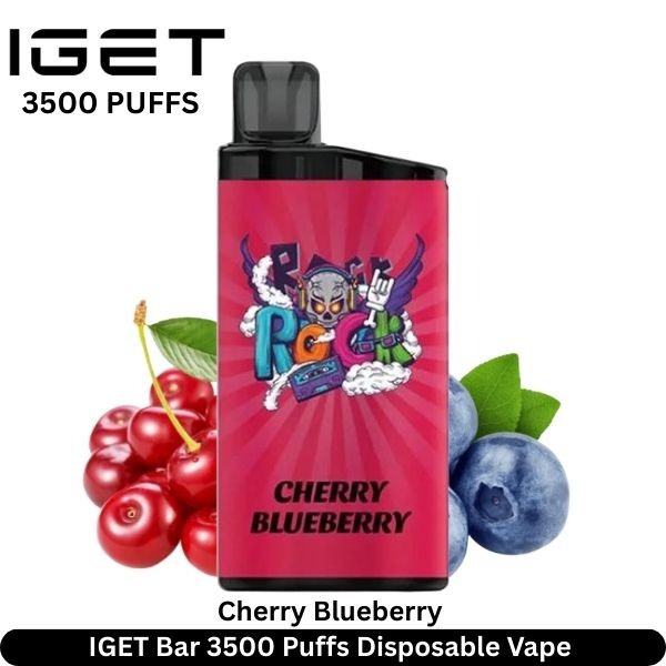 IGET-Bar-3500-Puffs-Cherry-Blueberry-Disposable-Vape-1-1.jpg IGET Bar 3500 Puffs 50MG Nicotine Disposable Vape