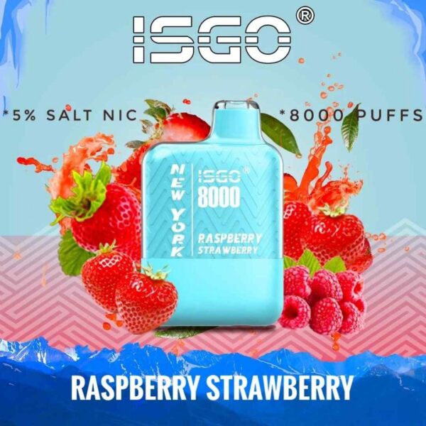 Isgo New York 8000 Puffs 50MG Nicotine Disposable Vape
