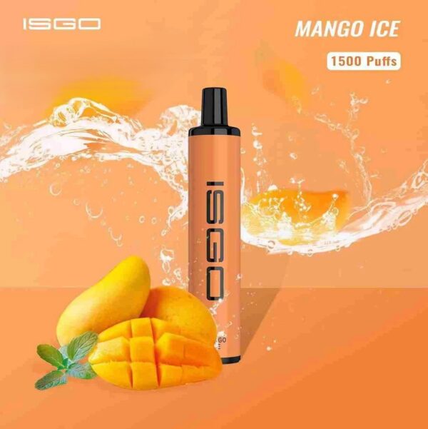 ISGO Paris 1500 Puffs 50MG Nicotine Disposable Vape