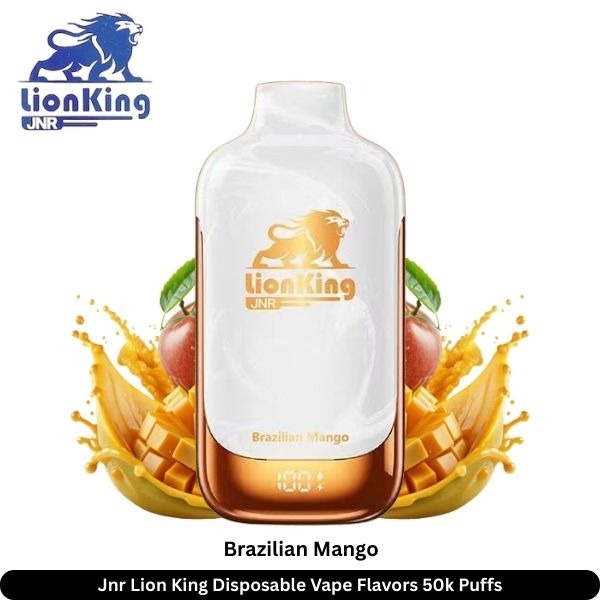 Jnr-Lion-King-Disposable-Vape-Flavors-50k-Puffs-Brazilian-Mango-1.jpg JNR lion king 50000 puffs 50mg nicotine