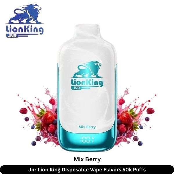 Jnr-Lion-King-Disposable-Vape-Flavors-50k-Puffs-Mix-Berry-1.jpg JNR lion king 50000 puffs 50mg nicotine