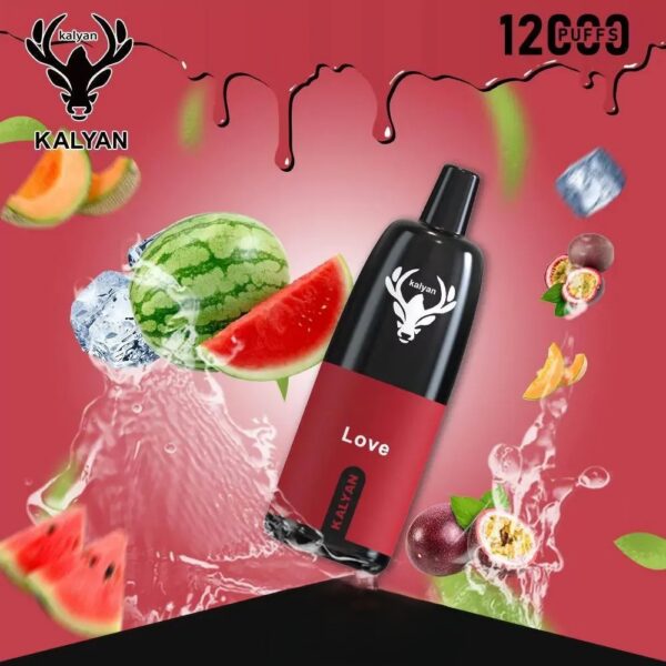 KalyanPro12000Puffs-Love KALYAN Pro 12000 Puffs 50MG Disposable Vape